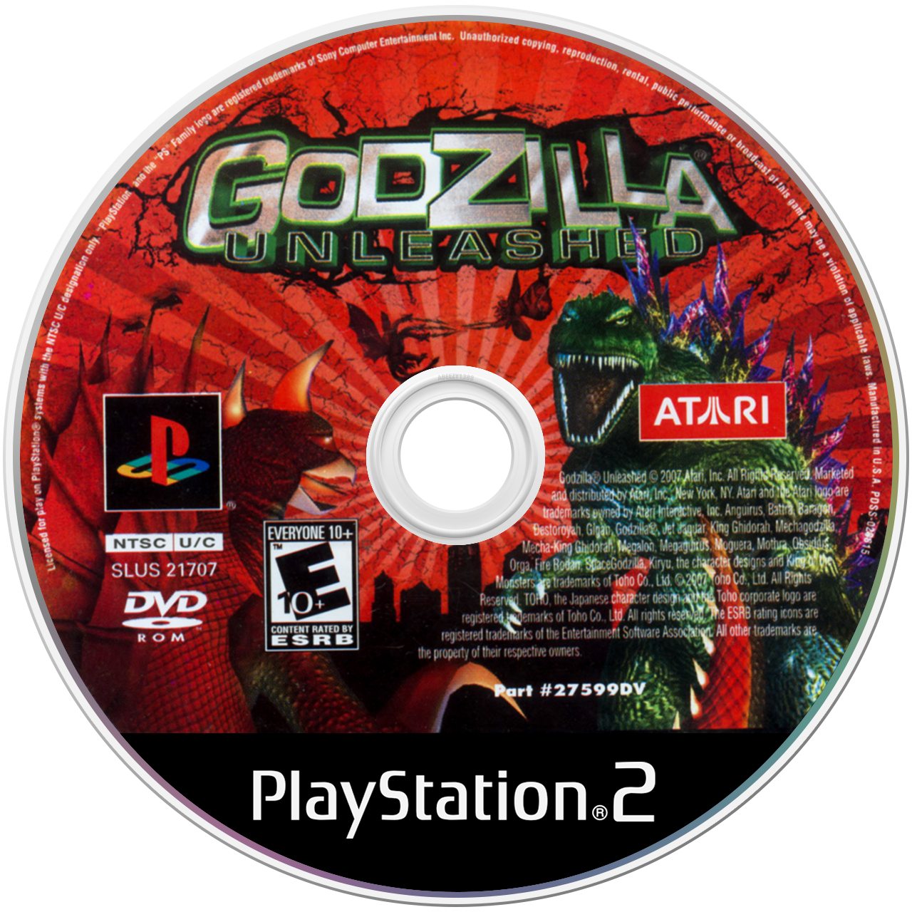 Godzilla Unleashed media 5 for Playstation 2